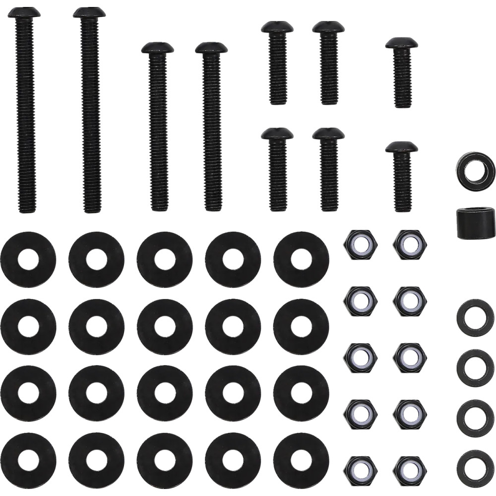 Kenai Top Case Mounting Plate — Kit, Black