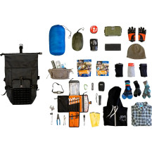 EXFIL-60 Bag — 45.5×35.5×28 cm, 60 12‑oz cans, Black