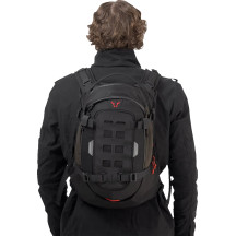 PRO Cosmo Backpack — 16 L, 45 cm H, 30 cm W, 19 cm D, Black