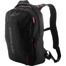 City Hunter Backpack — Black, Red
