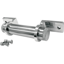 Upright Mini Registration Holder — 4.5" tube, Polished stainless steel