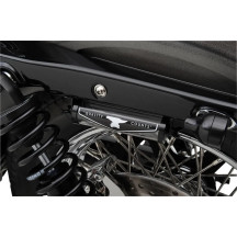 Stash Tube — 4.75" L x 1" ID, fits 5.75" on-center bolt pattern, black or clear