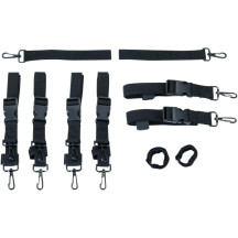 Luggage Straps — KURYAKYN KUR5163, universal fitment, black