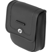 Handlebar Bag — 20.5×23×5.1 cm (8×9×2 in), handlebar mount, Black