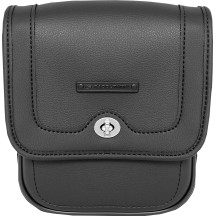 Handlebar Bag — 20.5×23×5.1 cm (8×9×2 in), handlebar mount, Black