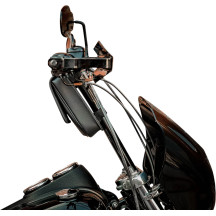 Handlebar Bag — 20.5×23×5.1 cm (8×9×2 in), handlebar mount, Black