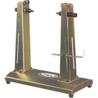 Wheel Truing and Wheel Balance Stand — 14"–21" wheels, yellow zinc-plated