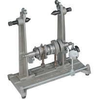 3-in-1 Truing Stand — 11" between centers, rims up to 21", Silver