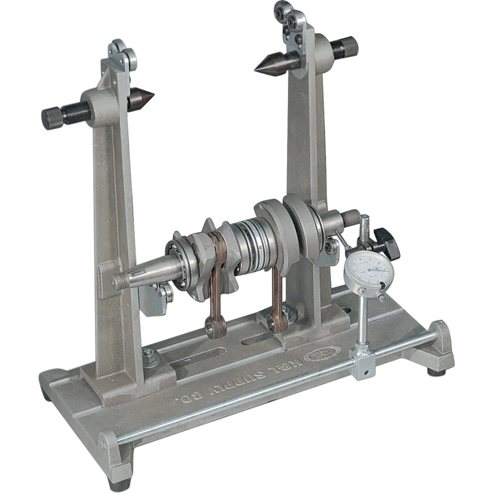 3-in-1 Truing Stand — 11" between centers, rims up to 21", Silver