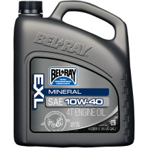 EXL Mineral 4T Engine Oil — 10W-40, 4 liter (1.05 US gal.), JASO MA2