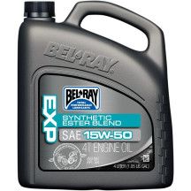 EXP Synthetic Ester Blend 4T Engine Oil — 15W-50, 4 L (1.05 US gal)