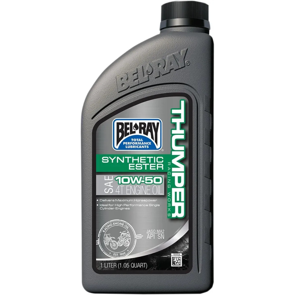 Thumper® Racing Synthetic Ester 4T Engine Oil — 1 L, 10W-50