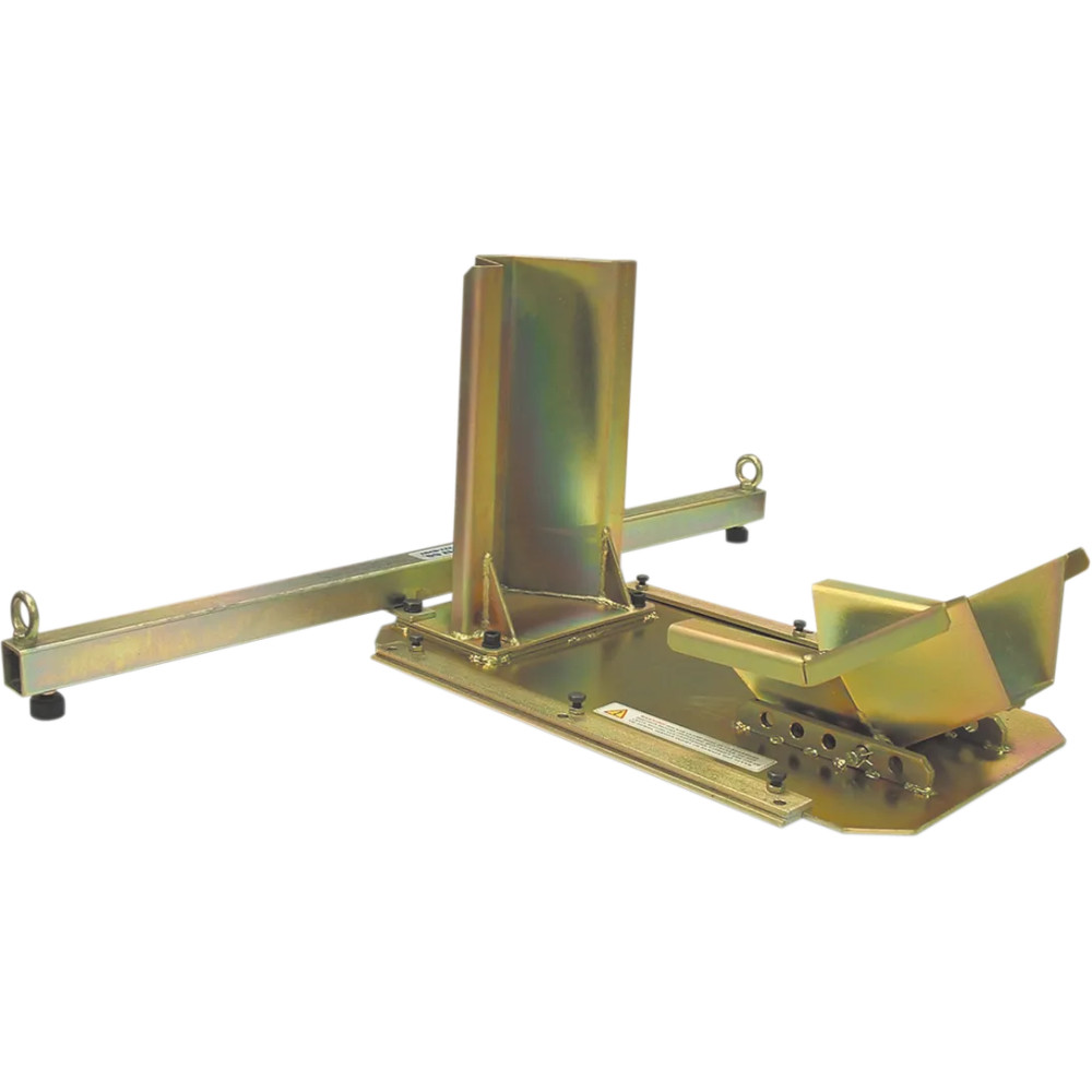 Cycle Dock — 120–160 mm tire width, zinc finish