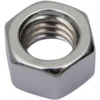 Tuercas hexagonales — paquete de 100, plateado