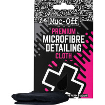 Microfiber Detailing Cloth — Black