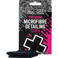 Microfiber Detailing Cloth — Black