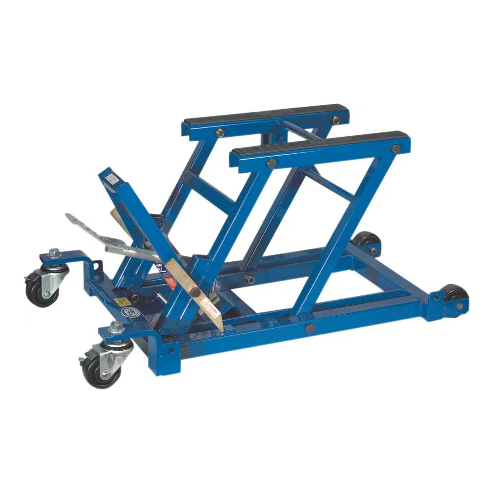 MC550 Multi-Lift MC/ATV Jack — 544 kg (1200 lb), 17 in, 16 in, Blue
