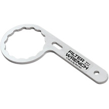 Oil Filter Wrench — Thin, Silver