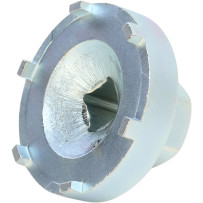 Seal/Bearing Retainer Tool — 47 mm lock rings, 22 mm hex, silver