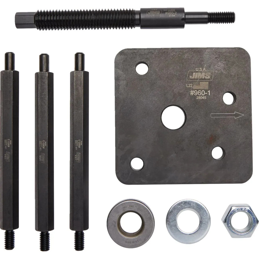 Balancer Shaft Removal Tool — Left side, engine case, Black
