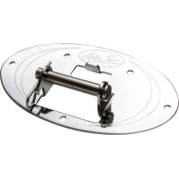 Wall Bracket for T-Handle Rack — Chrome, Silver