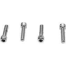 Handlebar Clamp Bolt Set — Handlebar clamp, Chrome, Silver