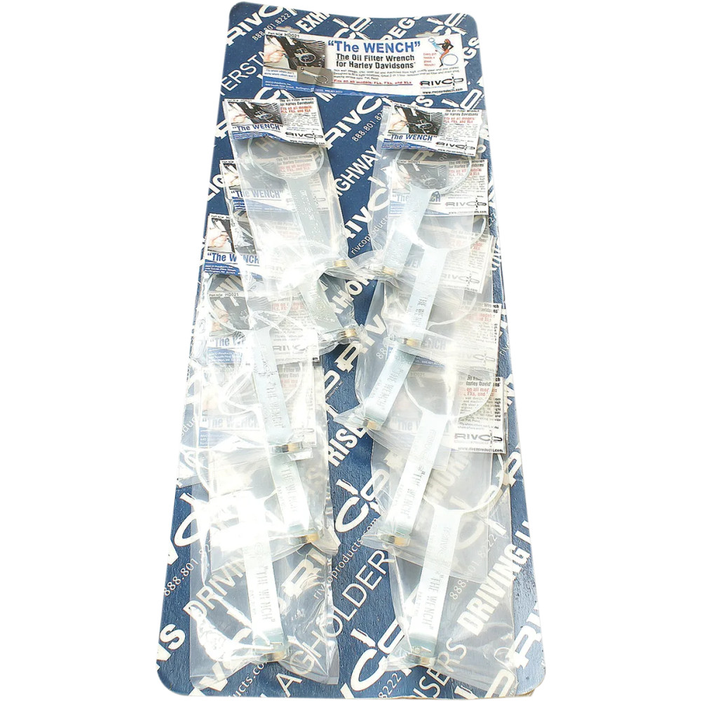 Oil Filter Wrench — 14-flute, 10 pack, Silver