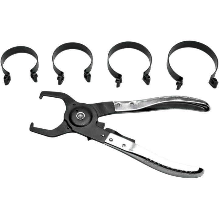 Juego de compresores para anillos de pistón — 47.6 mm–73 mm (1-7/8"–2-7/8"), Juego de 4, Negro