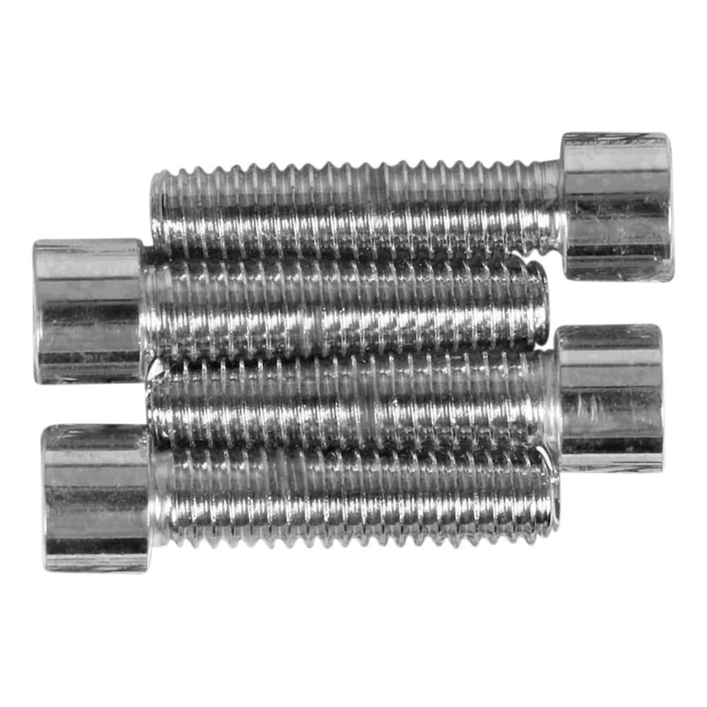 Handlebar Clamp Bolt Set — Socket-head, chrome