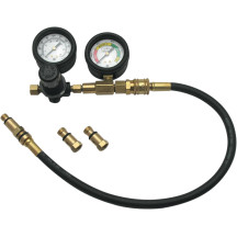 Dual Gauge Leakdown Tester — JIMS, Cylinder, 4-Stroke, Black