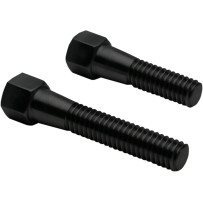 Rocker Box Alignment Screws — Rocker Box Cover, Black, Pair