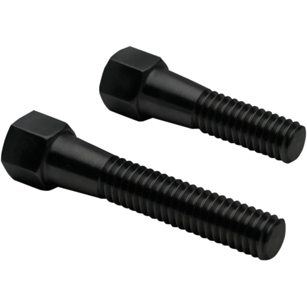 Rocker Box Alignment Screws — Rocker Box Cover, Black, Pair