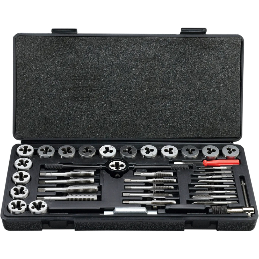 Metric Tap and Die Set — Metric, Silver