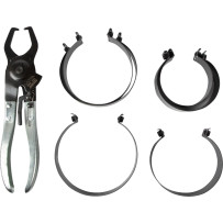 Piston Ring Compressor Set — 73 mm–111.1 mm, Black