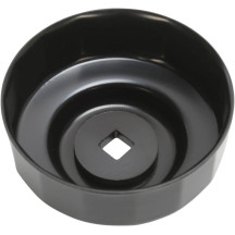 Llave para filtro de aceite — 80 mm (3-1/8"), 15 Flute, Negro