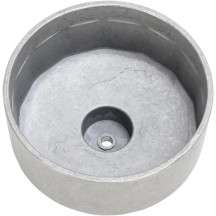 Llave para filtro de aceite — 76 mm (3") , plateado