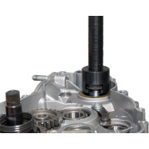 Crankshaft Puller — 25 mm & 40 mm adapters, M10x1.25/M12x1.25, Blue anodized