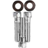 Triple Tree Pinch Bolts — Chrome