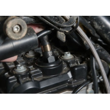 Pro Spark Plug Socket — 17 mm, 3/8" drive, Black oxide