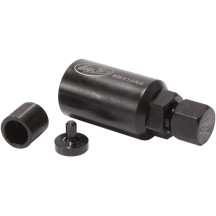 Extractor de volante con rosca interna y protector — M28 x 1.0, Negro