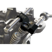 "On-Bike" Valve Spring Compressor — Fits Milwaukee-Eight, Black