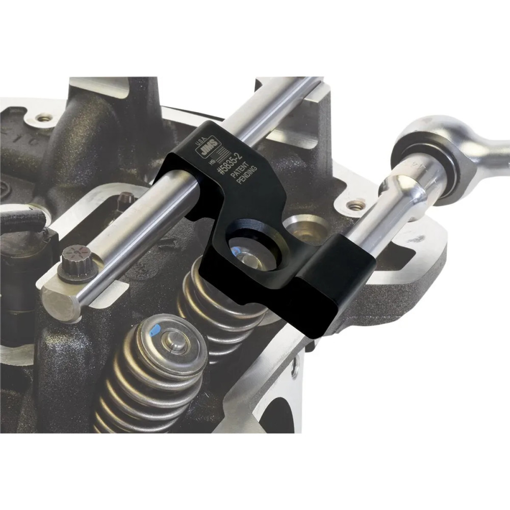 "On-Bike" Valve Spring Compressor — Fits Milwaukee-Eight, Black