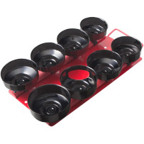 Oil Filter Cup Wrench Set — Black Oxide