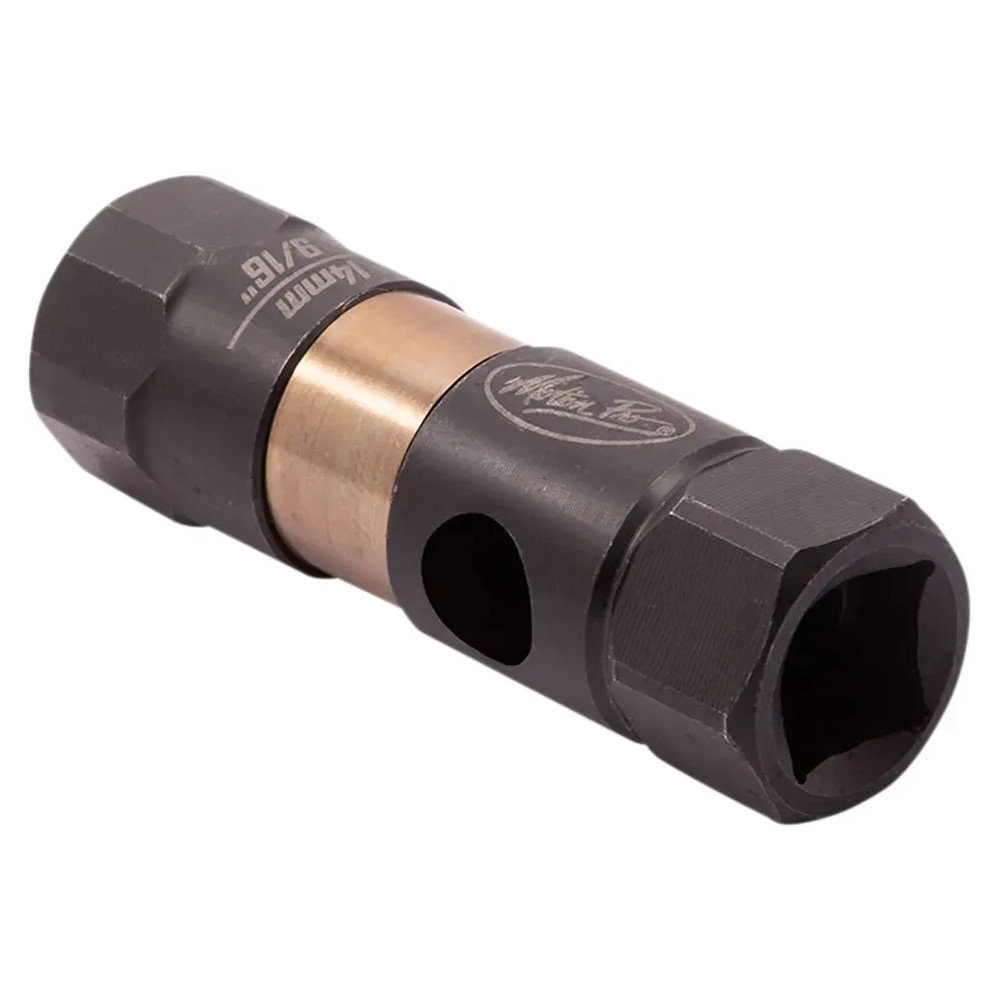 Pro Spark Plug Socket — 19.25 mm, 3/8" drive, black oxide