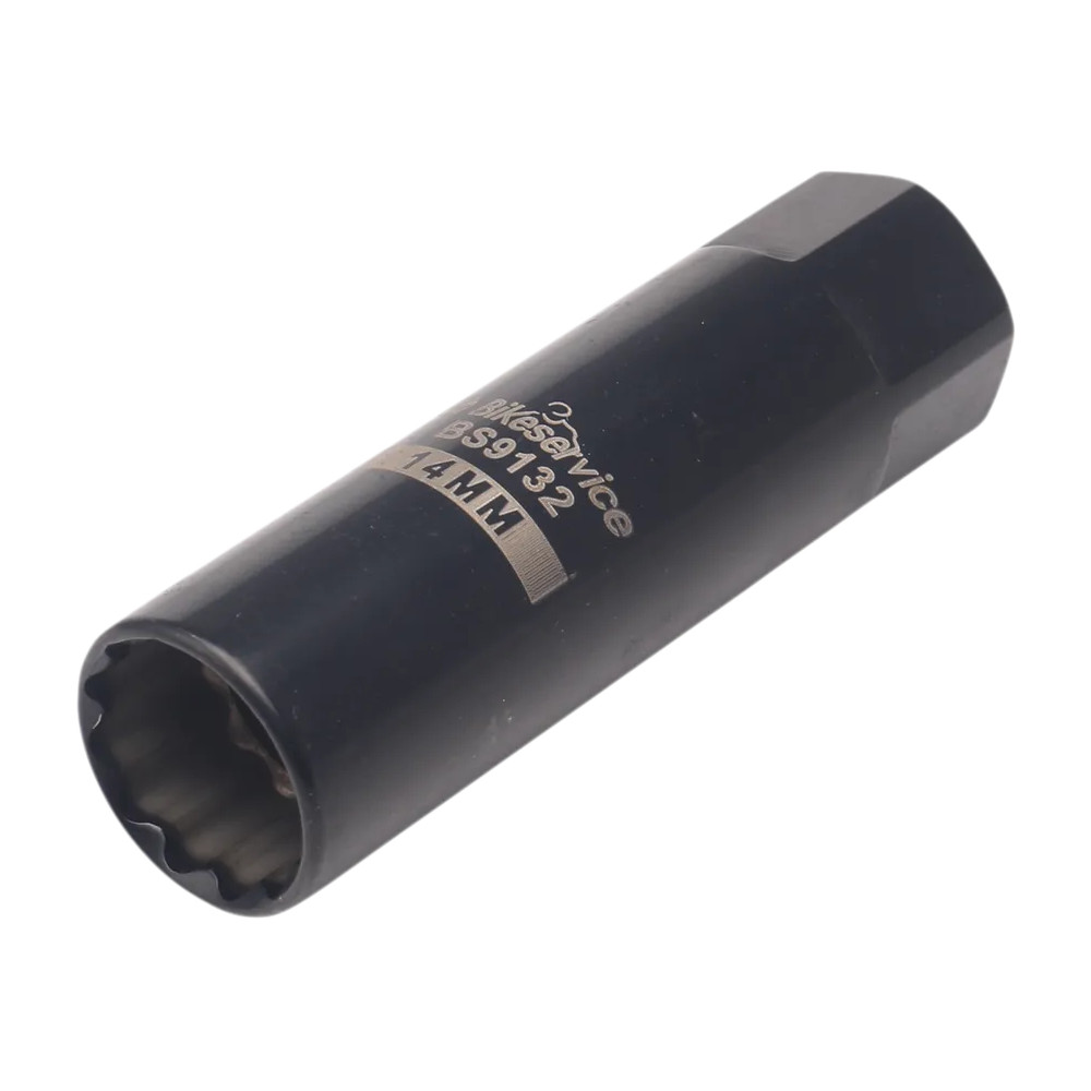 Thin Wall Spark Plug Socket — 14 mm, Black