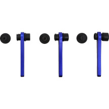 Tappet Adjuster Tool Set — 8 mm, 9 mm, 10 mm hex, 3 mm & 4 mm square, Black/Blue