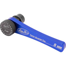 Tappet Adjuster Tool — 3 mm square, 8 mm hex, Black/Blue