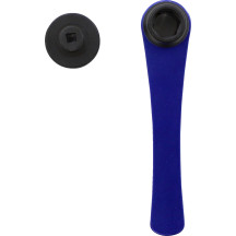 Tappet Adjuster Tool — 3 mm square, 8 mm hex, Black/Blue
