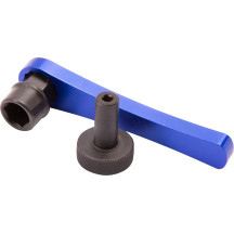 Tappet Adjuster Tool — 3 mm square, 9 mm, Black, Blue