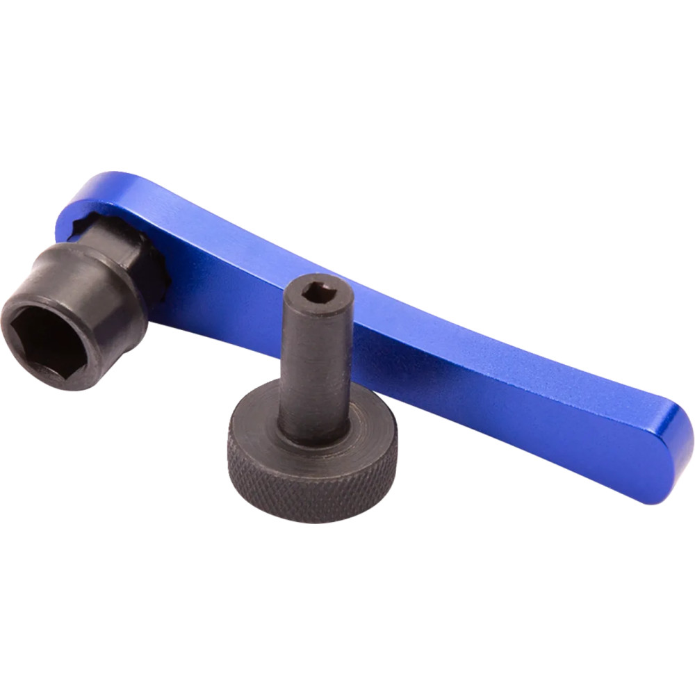 Tappet Adjuster Tool — 3 mm square, 9 mm, Black, Blue